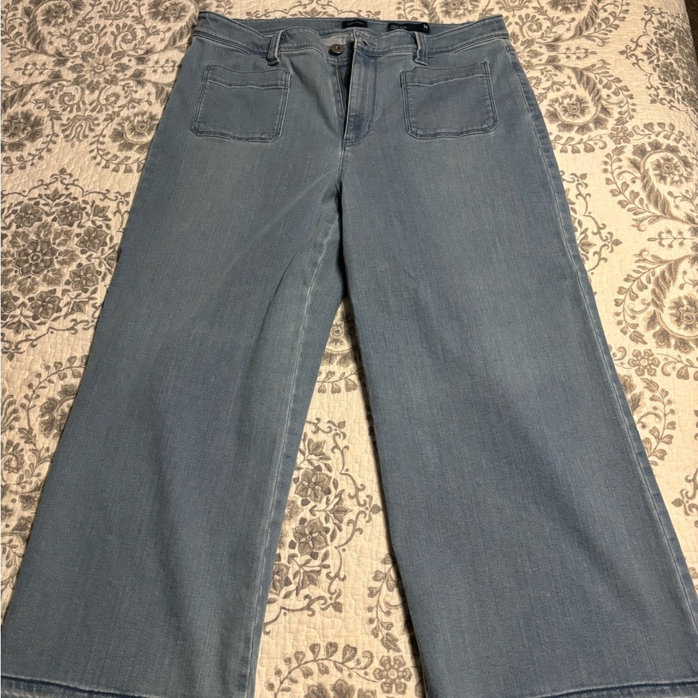 J. Jill Denim Wide-Leg Jeans